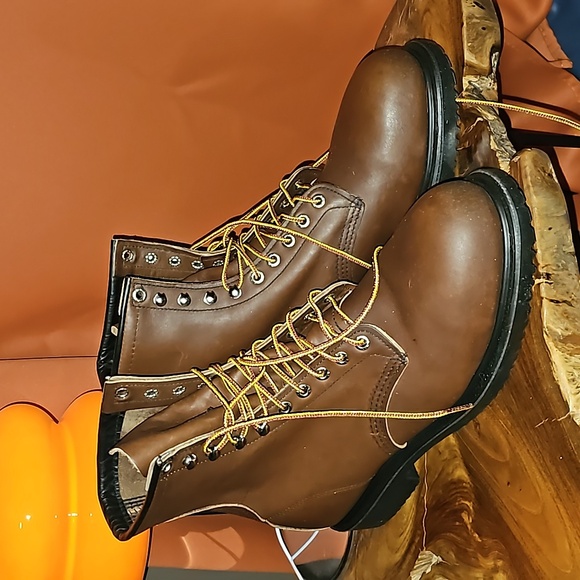 Red Wing Shoes Other - RED WING MEN'S STEEL-TOE WORK BOOTS SIZE 10M